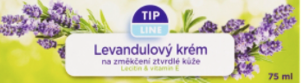 Tip line změkčovač kůže levandulový krém 75g