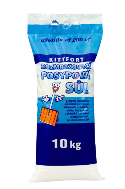 Kittfort Posypová sůl kamenná 10 kg