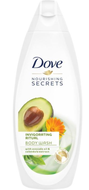 Dove Nourishing Secrets Invigorating Ritual tělové mléko (Avocado Oil and Calendula Extract) 250ml