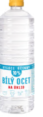 Bílý ocet 10 % na úklid 1 l