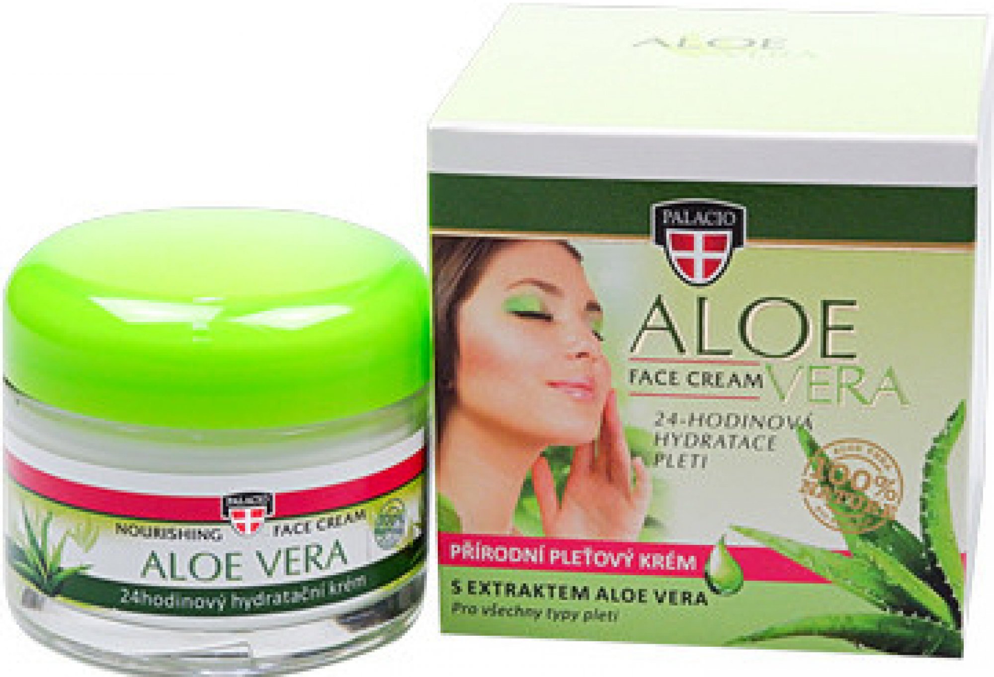 Palacio Aloe Vera pleťový krém, 50 ml