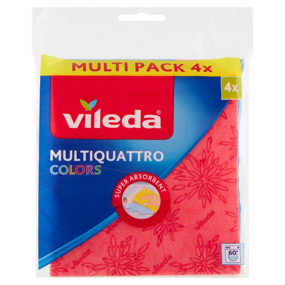 Vileda hadr Multiquattro Colors (4ks/blistr)