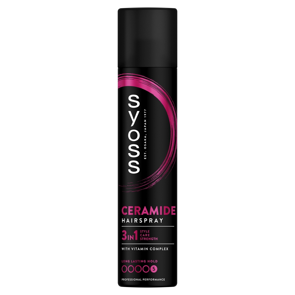 Levně Syoss Ceramide Complex Mega silná fixace lak na vlasy 300 ml