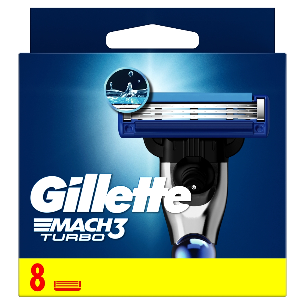 Gillette Mach3 Turbo 8 ks