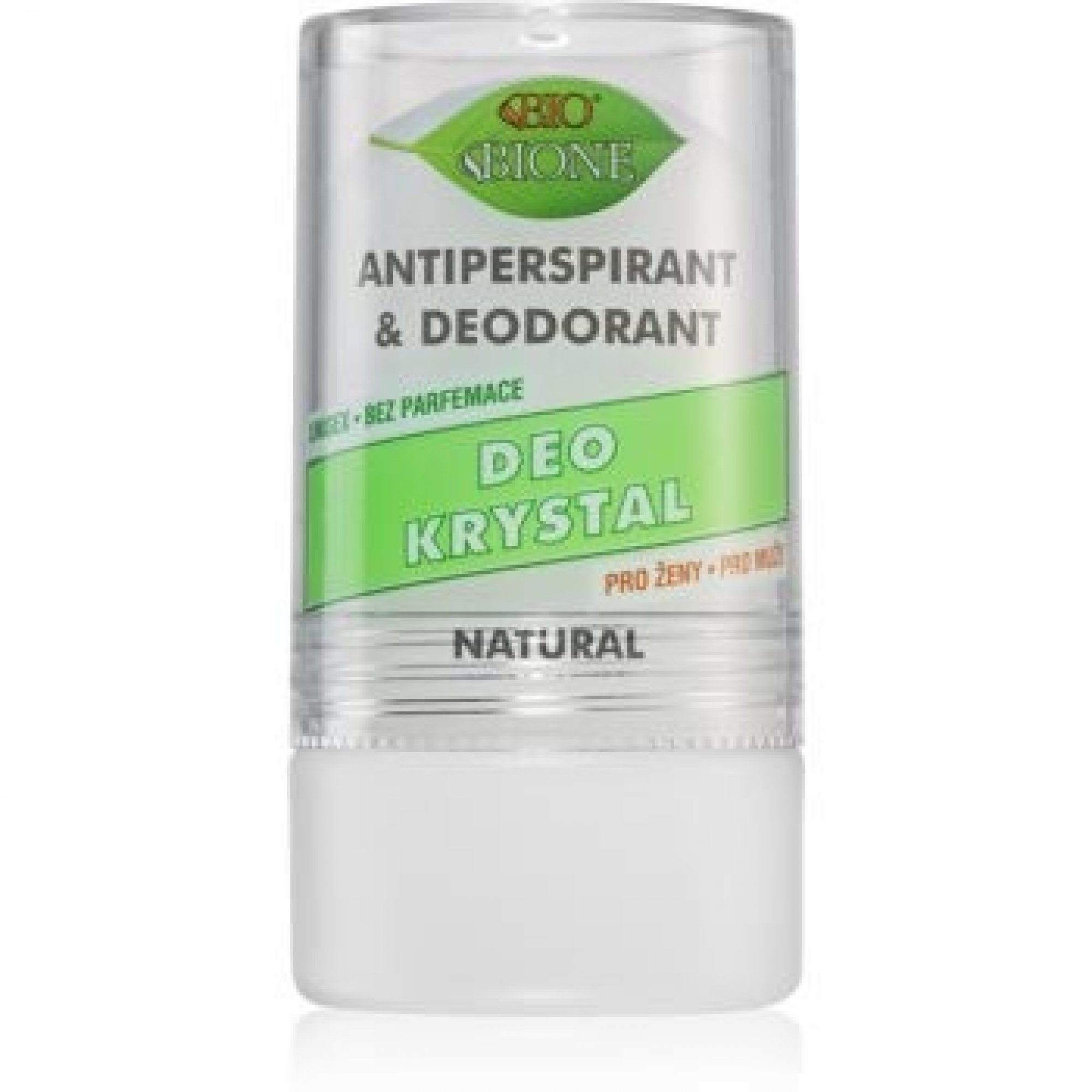 Levně Drogerex Bione Cosmetics Deo krystal antiperspirant unisex 120 g