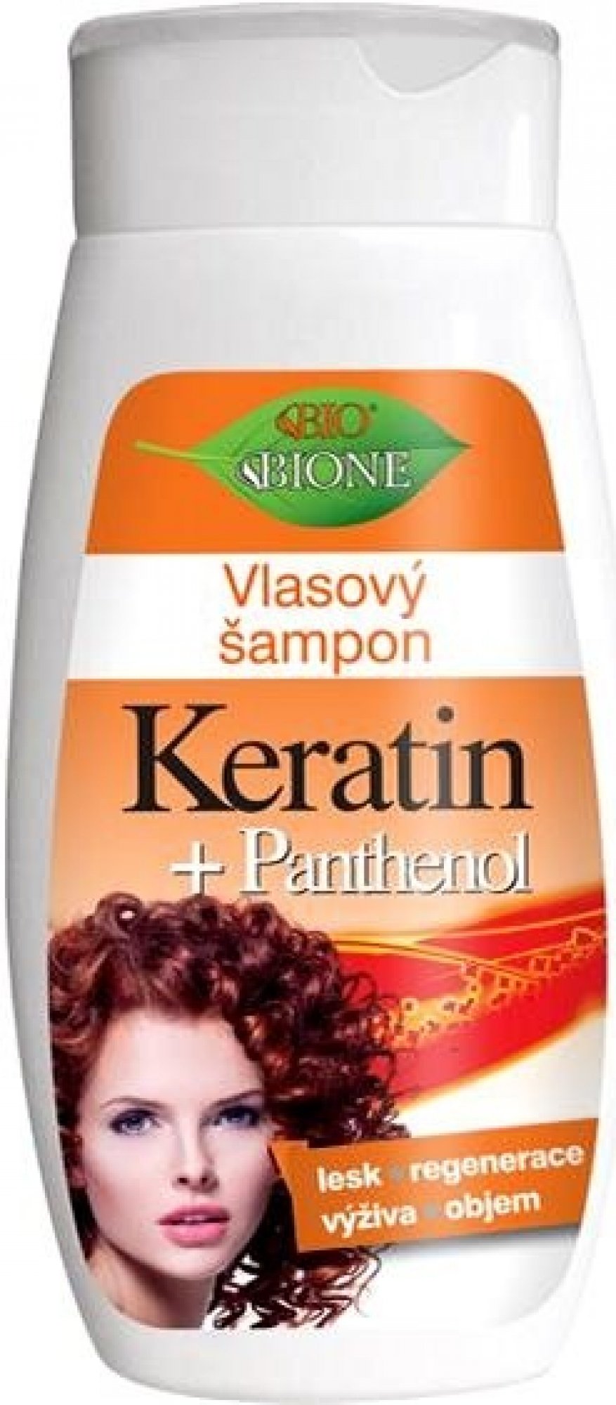 Levně Drogerex BC Bione Cosmetics Panthenol keratin vlasový šampon 260 ml