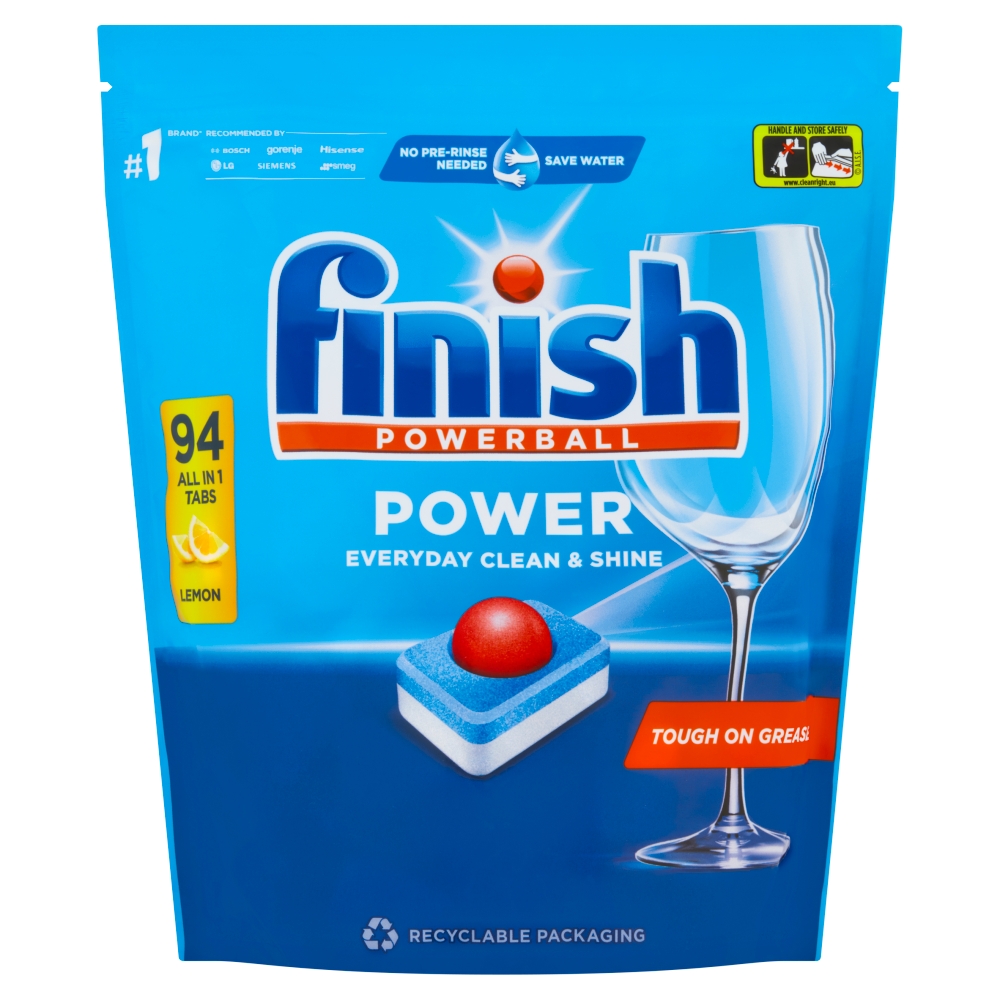 Tablety do myčky Finish - All in 1 Max Lemon, 94 ks