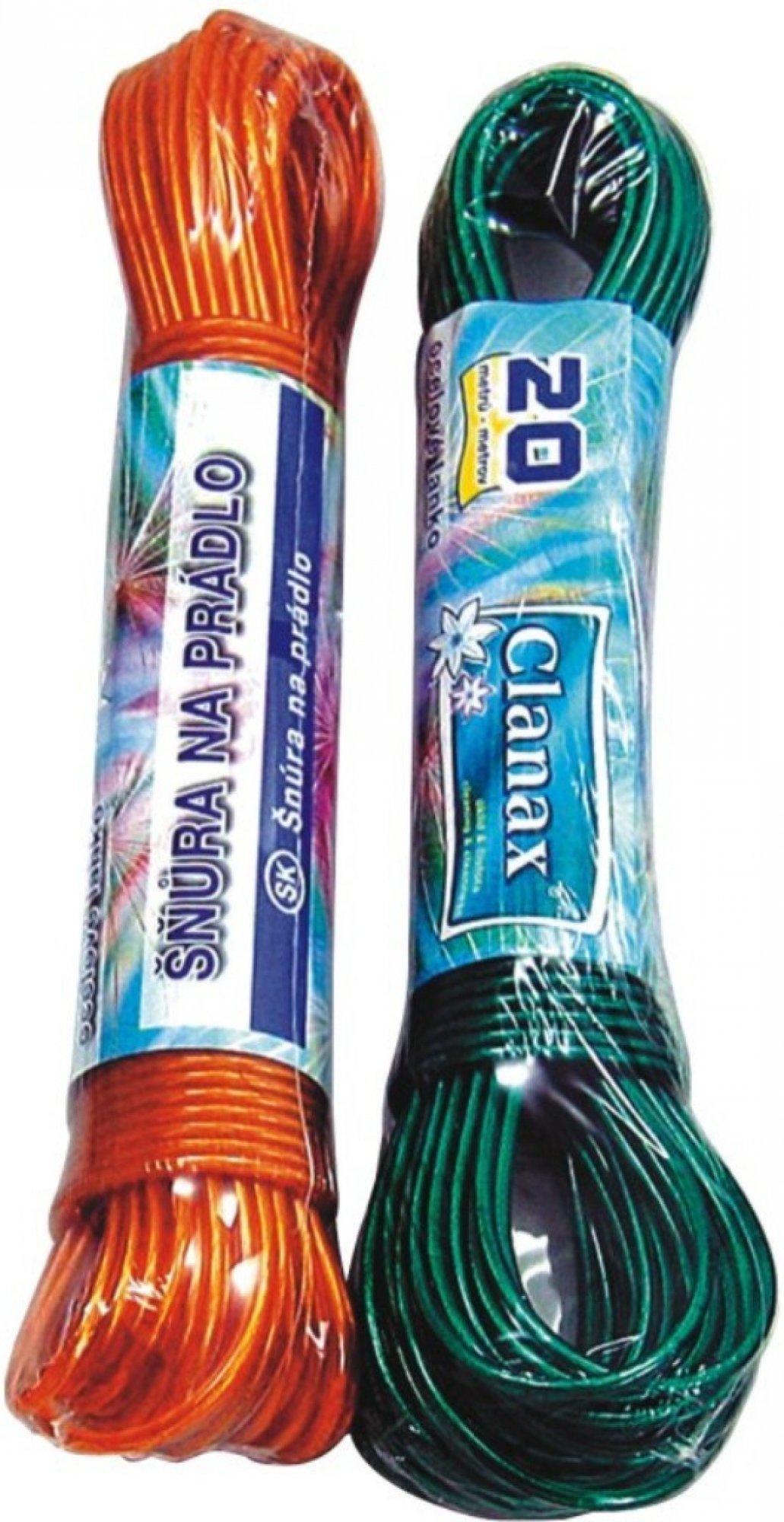 dovozce: Bartoň Trading, s.r.o. Clanax šnůra na prádlo 20m ocelové lanko