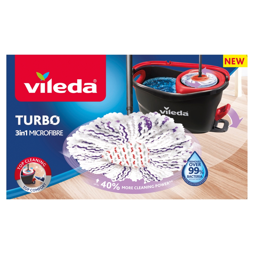 Vileda  Turbo mop  kbelík s pedálem 3in1