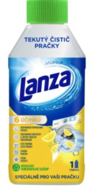 Lanza Tekutý čistič pračky 250 ml Lemon