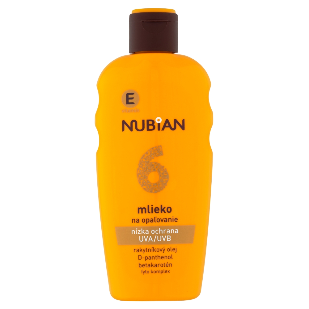Nubian mléko na opalování SPF6 200 ml