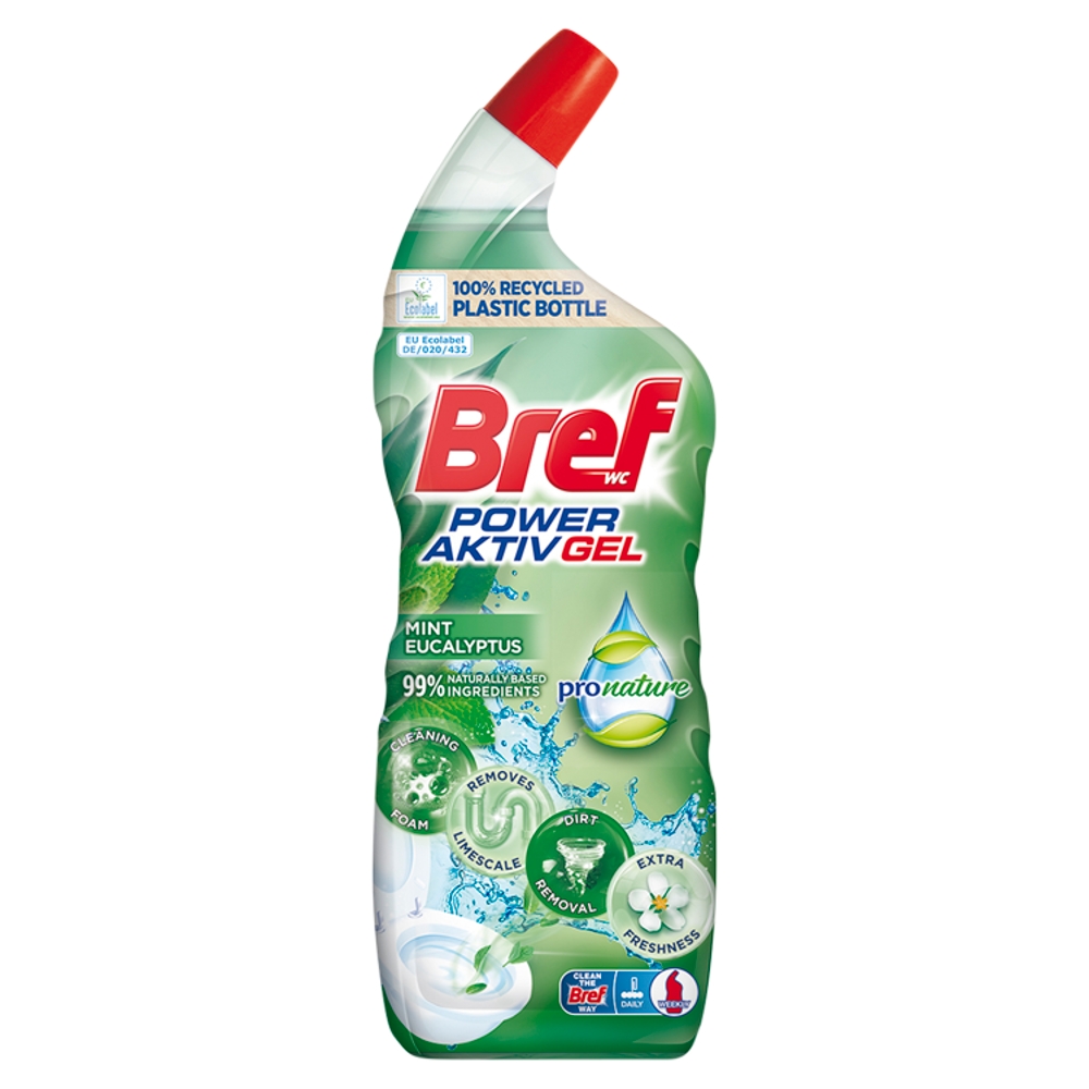 Bref Pro Nature Mint & Eucalyptus WC čistič