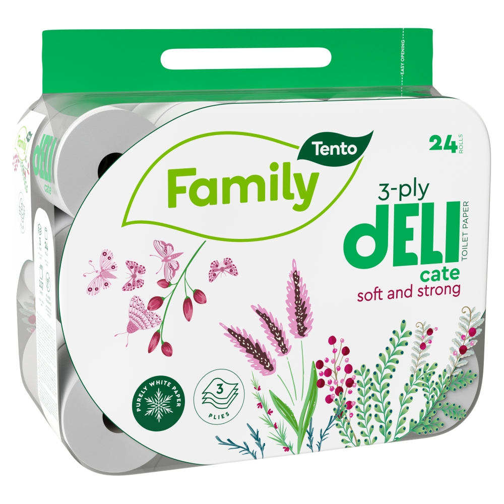 Levně Tento Family dELI 24 ks Finský toaletní papír