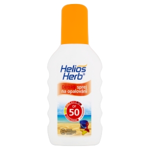 Helios Herb dětský spray na opalování s pantenolem SPF50 200 ml