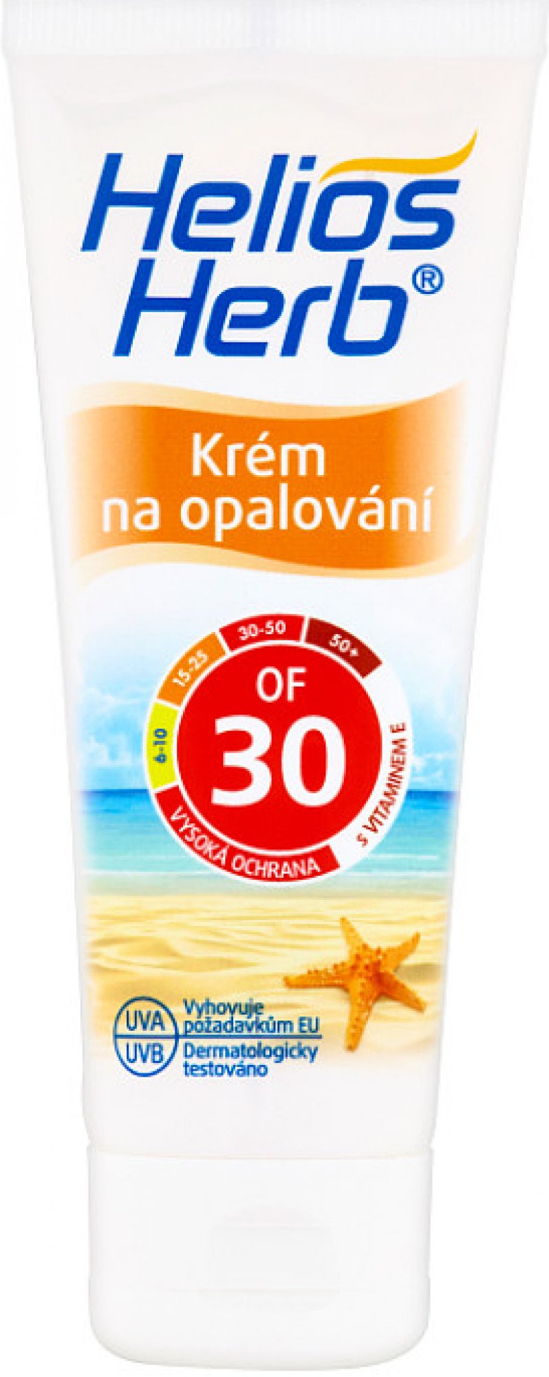 Helios Herb krém na opalování SPF30 75 ml cestovní balení