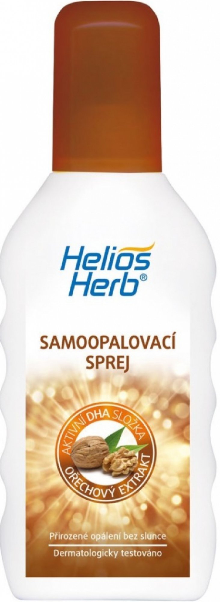Helios Herb samoopalovací sprej s ořechovým extraktem 200 ml