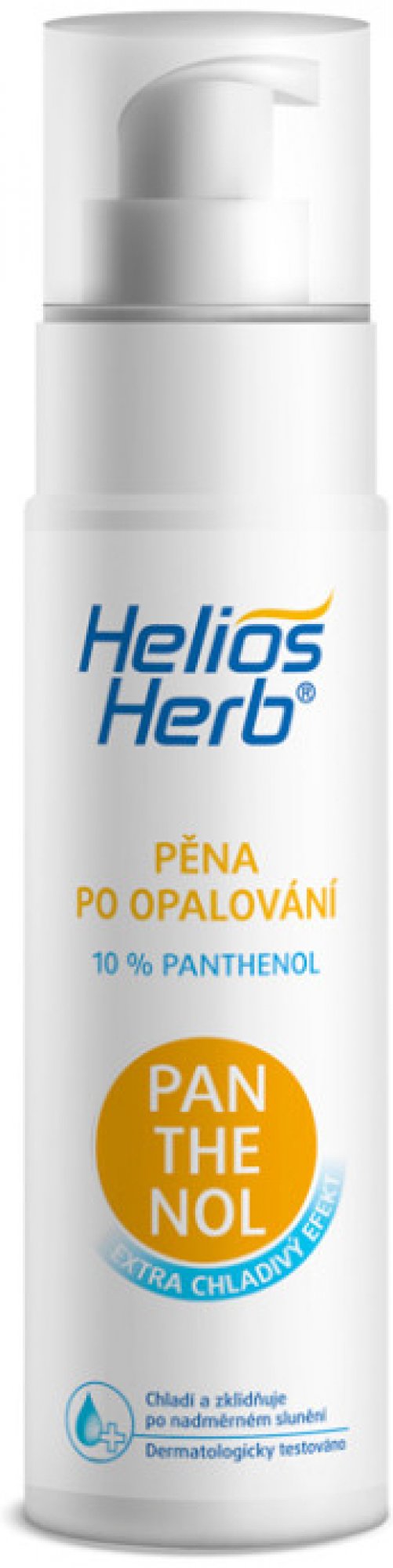 Helios Herb Panthenol 10% pěna 200 ml