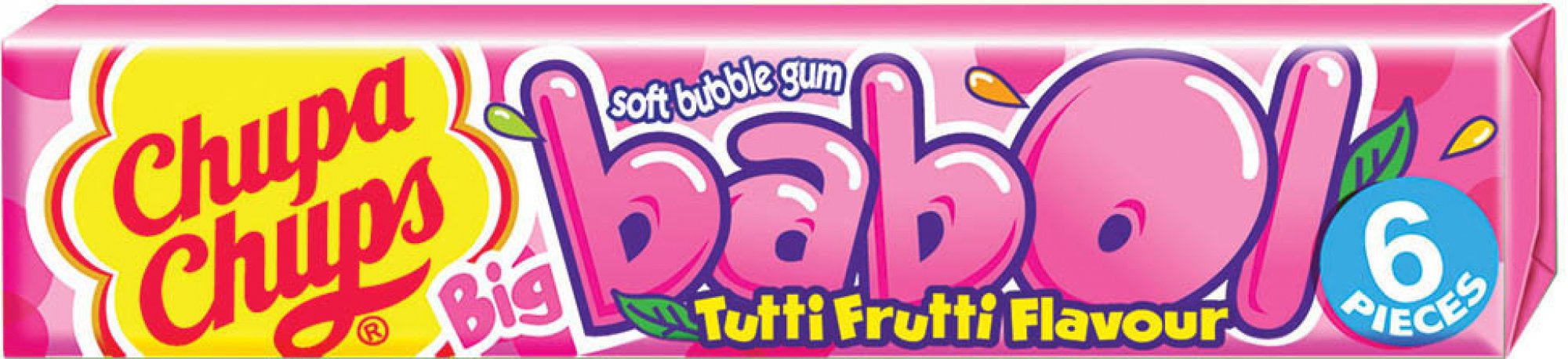 Chupa Chups Big Babol Tutti Frutti  27,6g