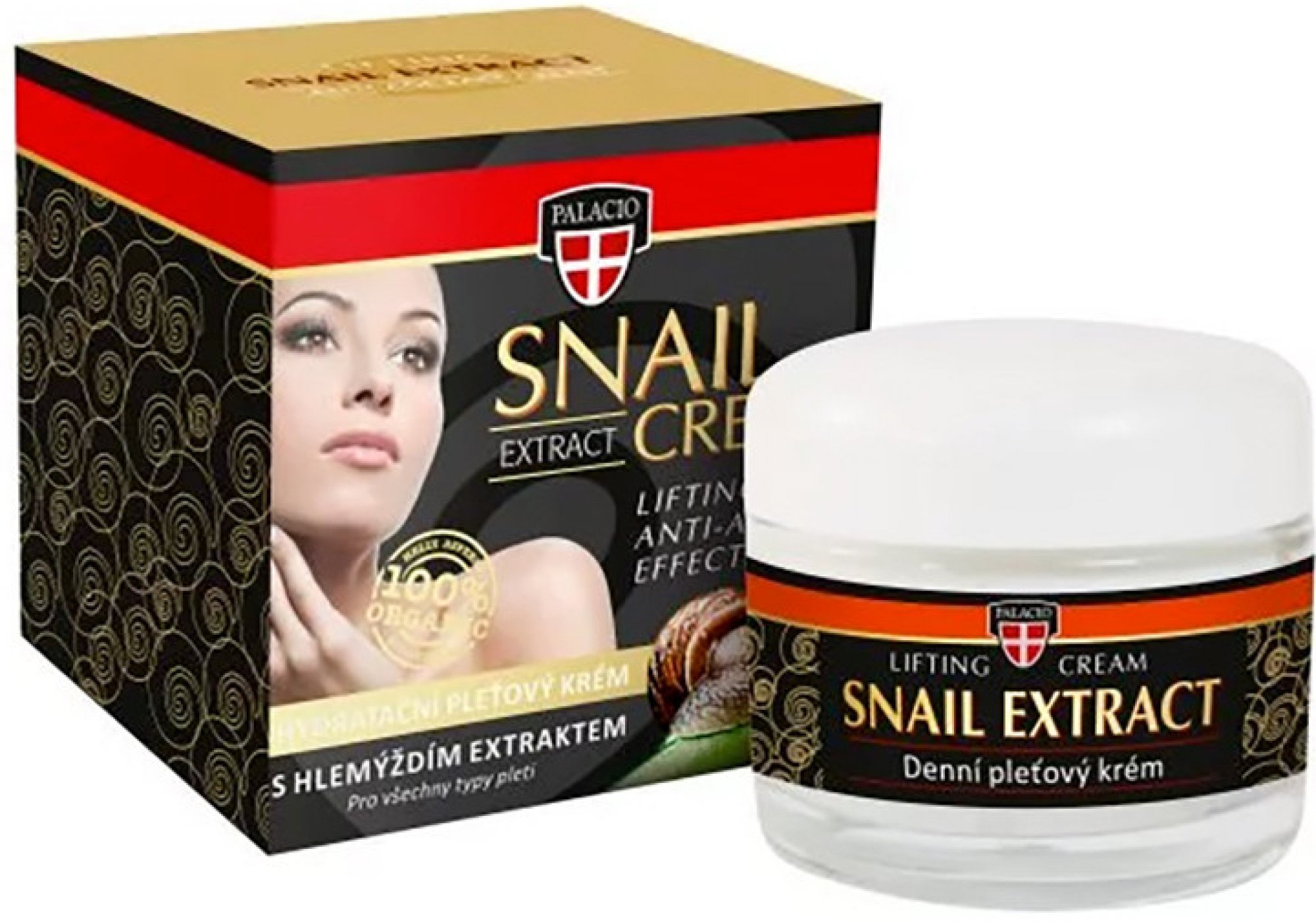 Palacio pleťový krém hlemýždí 50 ml