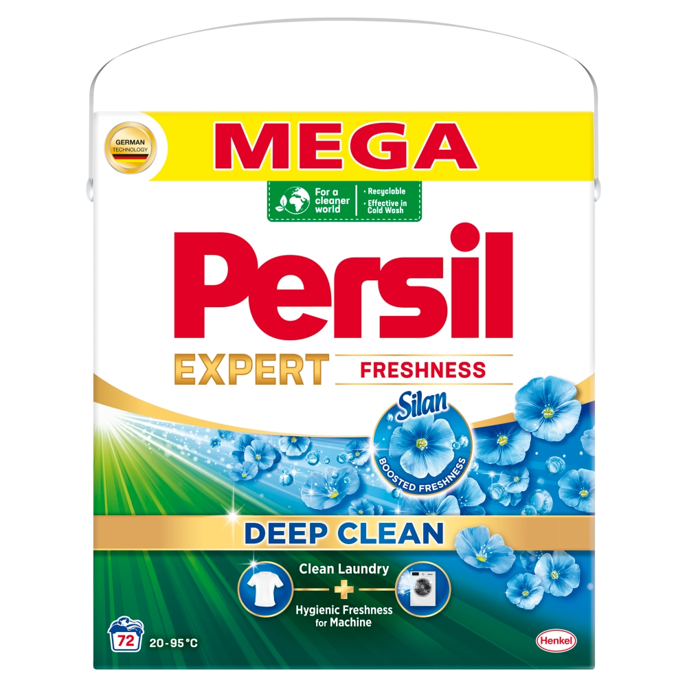 Drutep Persil EXPERT Fresness by Silan prací prášek 72 PD MEGA BOX