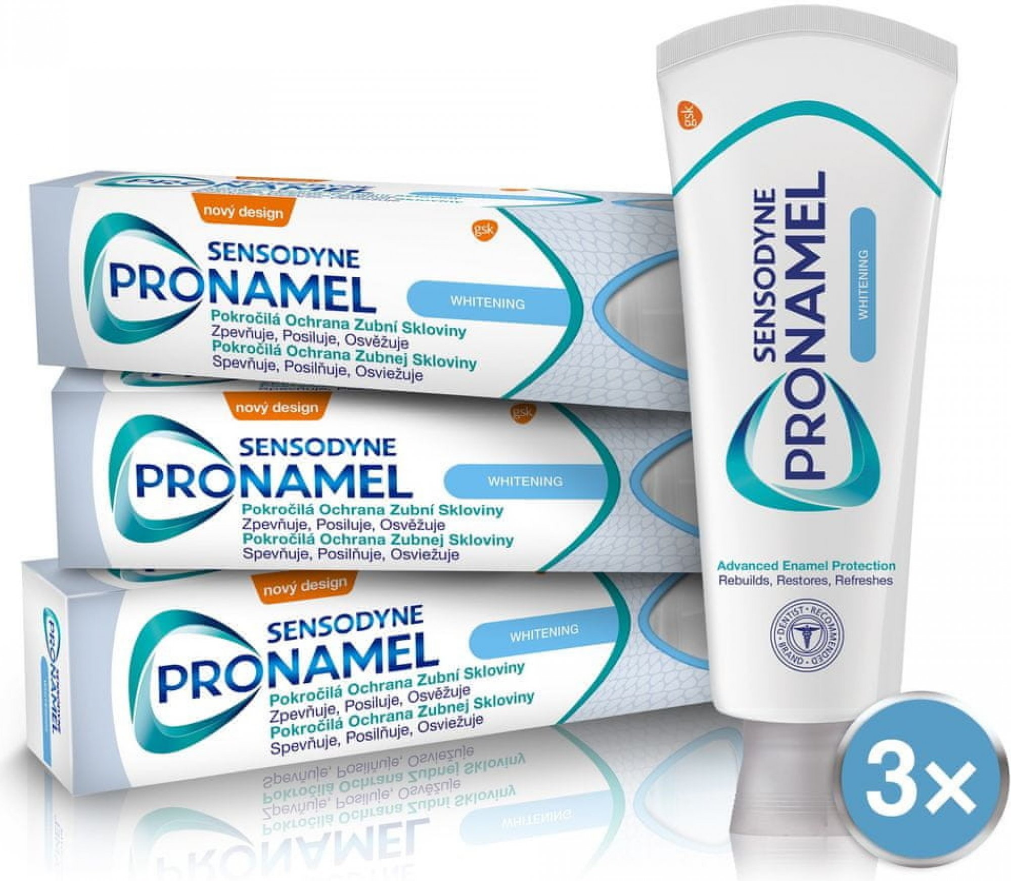 Sensodyne Pronamel Whitening 3x75 ml