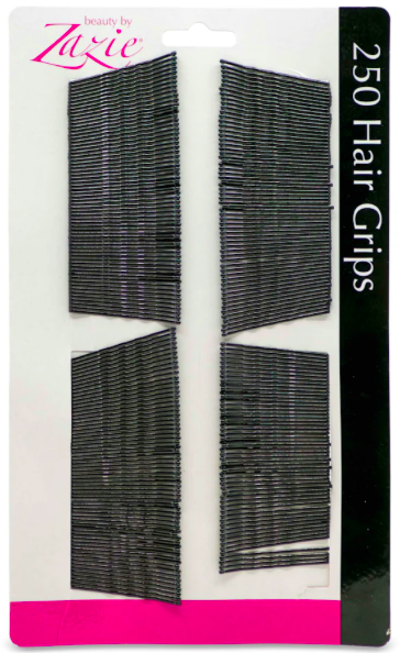 Zazie vlasové pinetky černé (250)