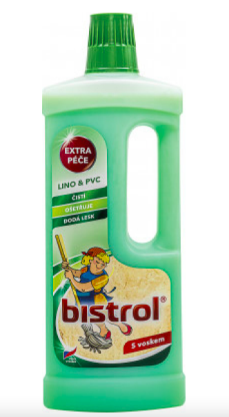Druchema Bistrol Extra péče Lino & PVC čistící prostředek na podlahy 750 ml
