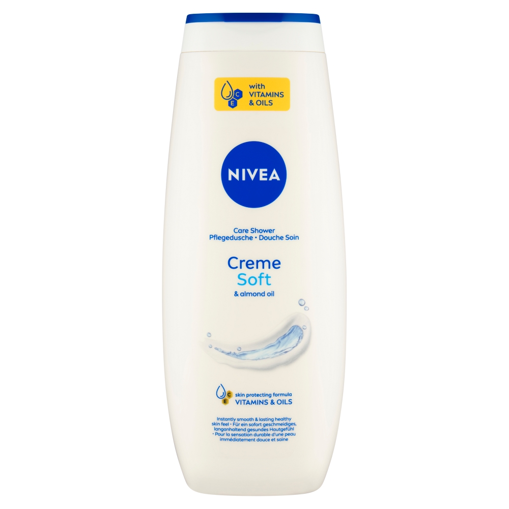 NIVEA Creme Soft krémový sprchový gel maxi 500 ml