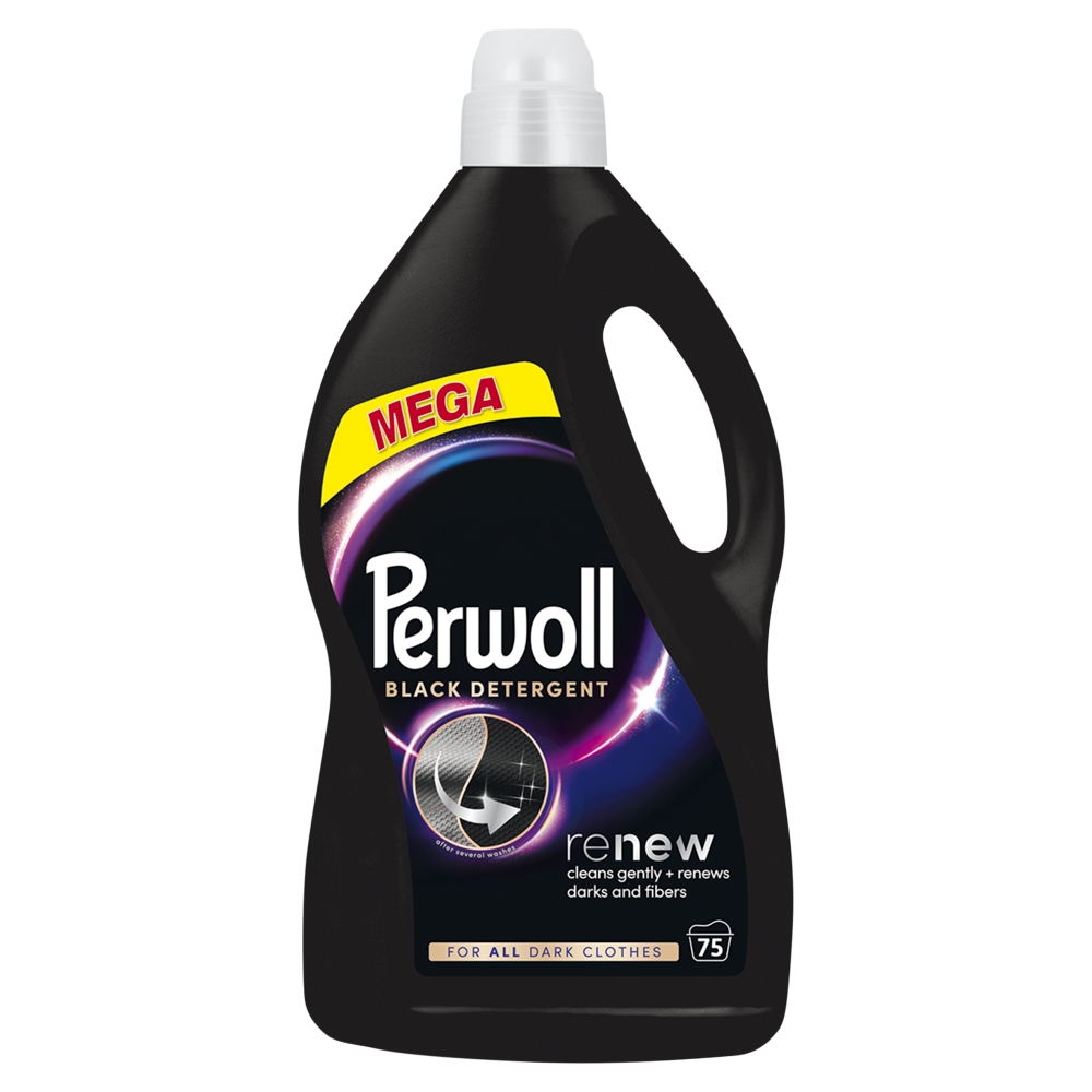 Levně Perwoll Renew prací gel Black 3,75 l 75 PD