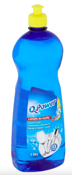 Q-Power  Leštidlo do myček - Q power, 1 l