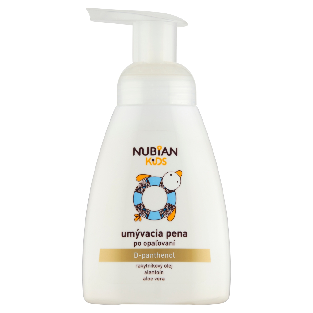 Nubian Kids mycí pěna po opalování 250 ml
