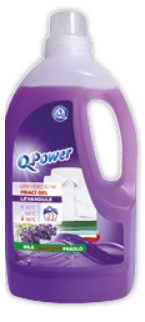 Q Power prací gel 23PD uni Levandule