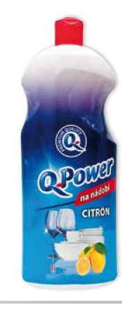 Q Power na nádobí 1L citron