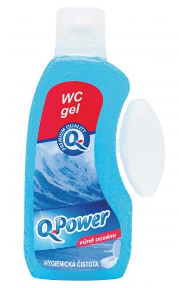 Q Power WC gel 400ml Oceán