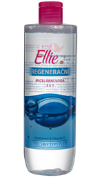 Ellie pleťová voda micelární 400ml 3v1