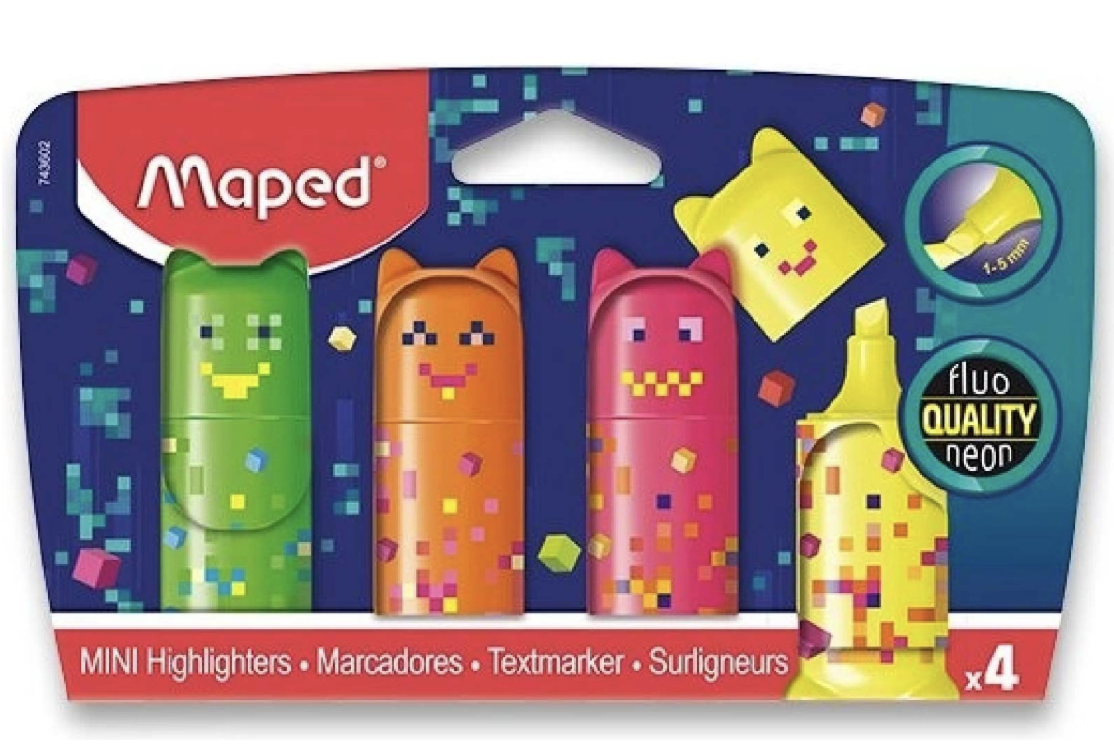 Maped Pixel Party Mini sada 4 ks