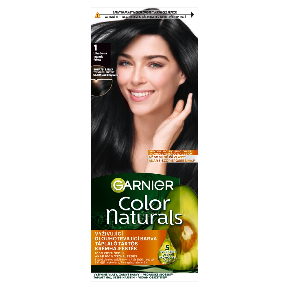 Levně Garnier Color Naturals 1 Ultra černá