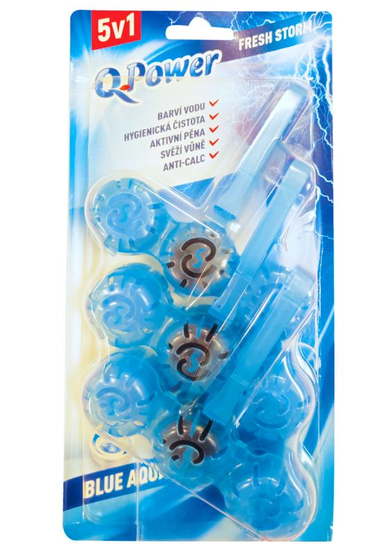Q Power Blue závěs (3ks/bal) FreshStorm