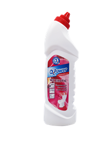 Q Power WC čistič 750ml Exotic