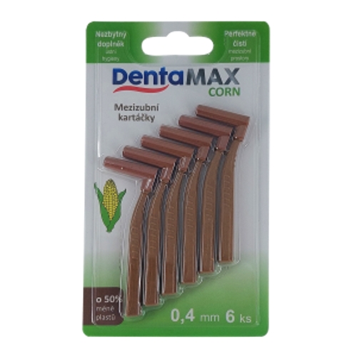 Dentamax mezizubní kartáčky 0,4mm(6ks/bal)