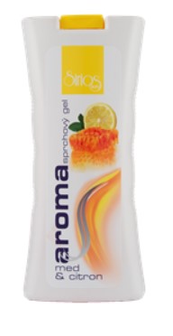Sirios Herb sprchový gel 0,5l Med a citrón