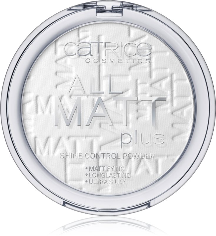 Catrice All Matt Plus matující pudr odstín 001 Universal 10 g