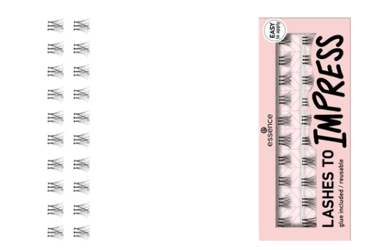 Essence umělé řasy lashes to impress 07