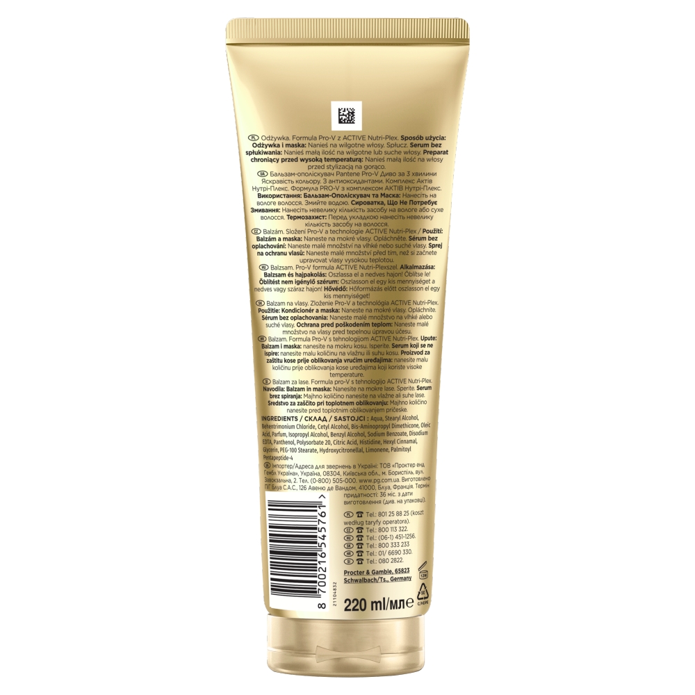 Pantene kondicionér 3 Minute Miracle Lively Colour 220ml (obrázek 7)