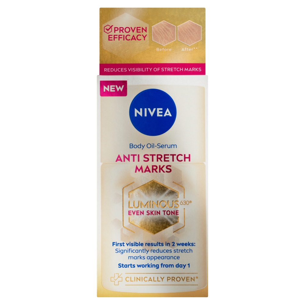 Levně Nivea Tělové olejové sérum Luminous 630 100 ml