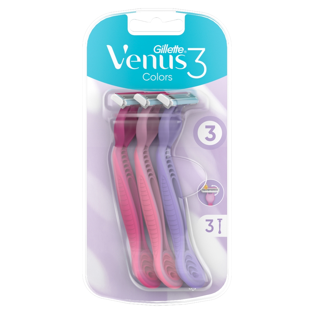 Levně Gillette Simply Venus 3 Plus - jednorázová holítka 3ks