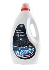 Q Power speciální prací gel 72PD černé prádlo
