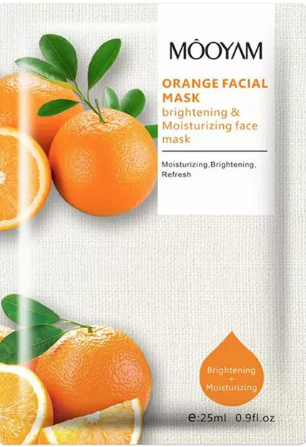 Moyaam Mooyam pleťová maska Orange