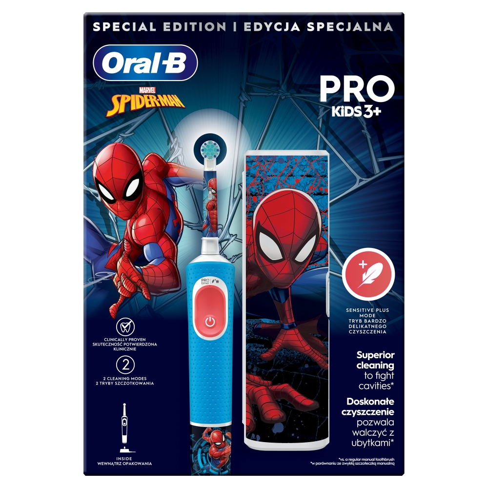 Levně Oral-B elektrický ZK Vitality Spidermanpouzdro