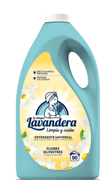 LAVANDERA Prací gel Divoké květy 90 praní 4,5 l